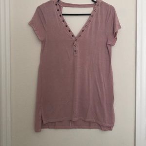 Blush soft shirt
